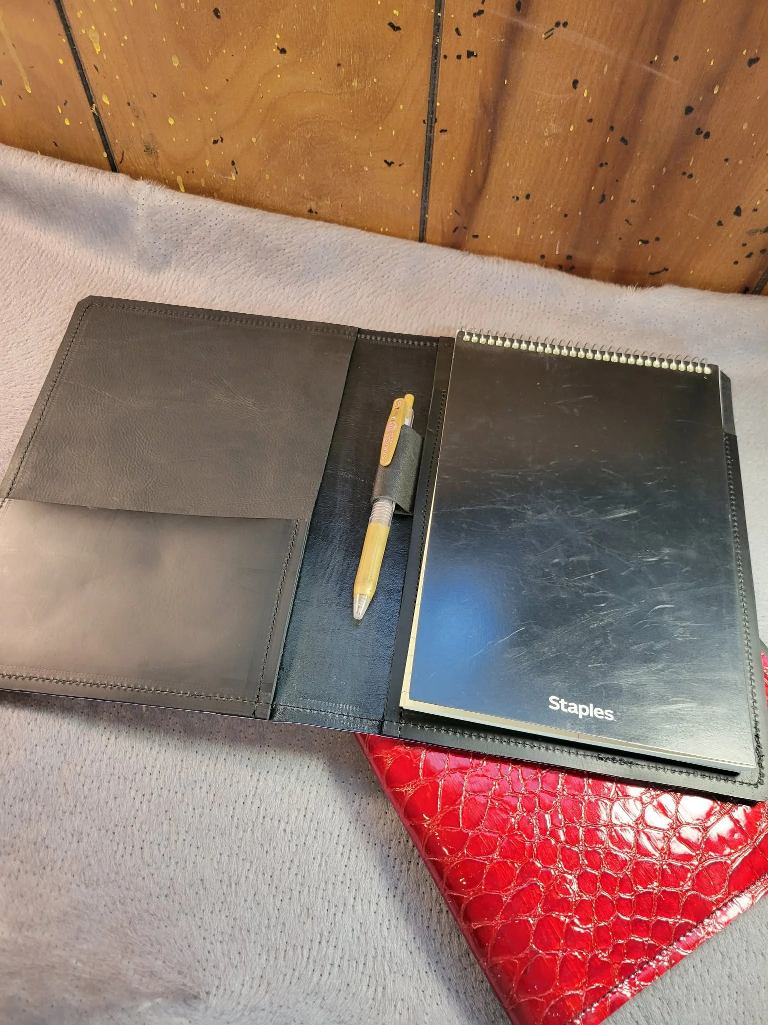 Notebook Holder.